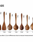 Bohemian Wooden Stirring Spoons