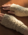 Cashmere Bliss Fingerless Gloves