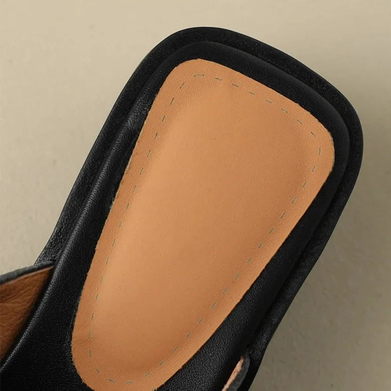 Sassari Leather Heeled Sandals