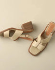 Sassari Leather Heeled Sandals