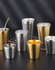 Hammer-Forged Steel Cups