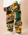 Distorted Streetwear Baggy Pants