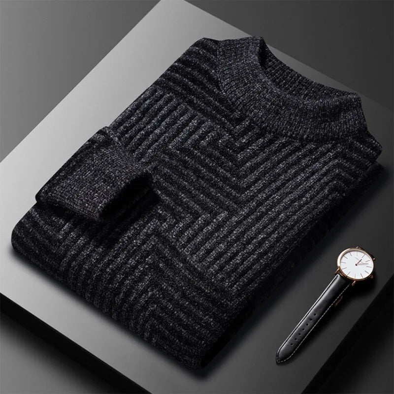 Riveted Perspective Sweater