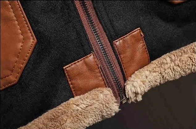 Vantage Velvet Fur Coat